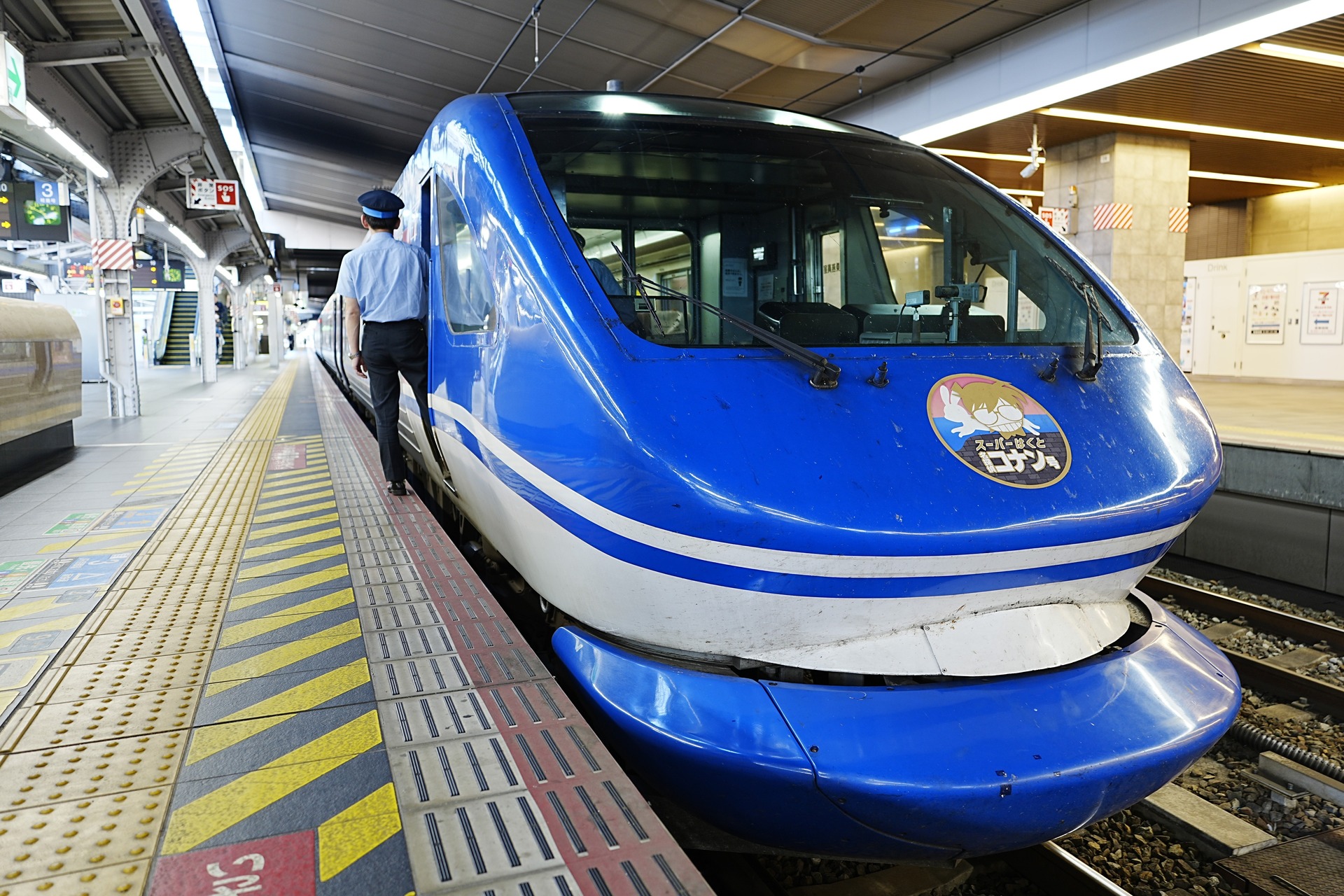 最前列から】名探偵コナン号で行く「スーパーはくと」乗り鉄旅【大阪へ