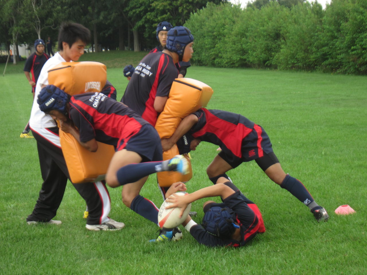 ８月２９日 水 高体連札幌支部大会 北海道大麻高等学校ラグビー部