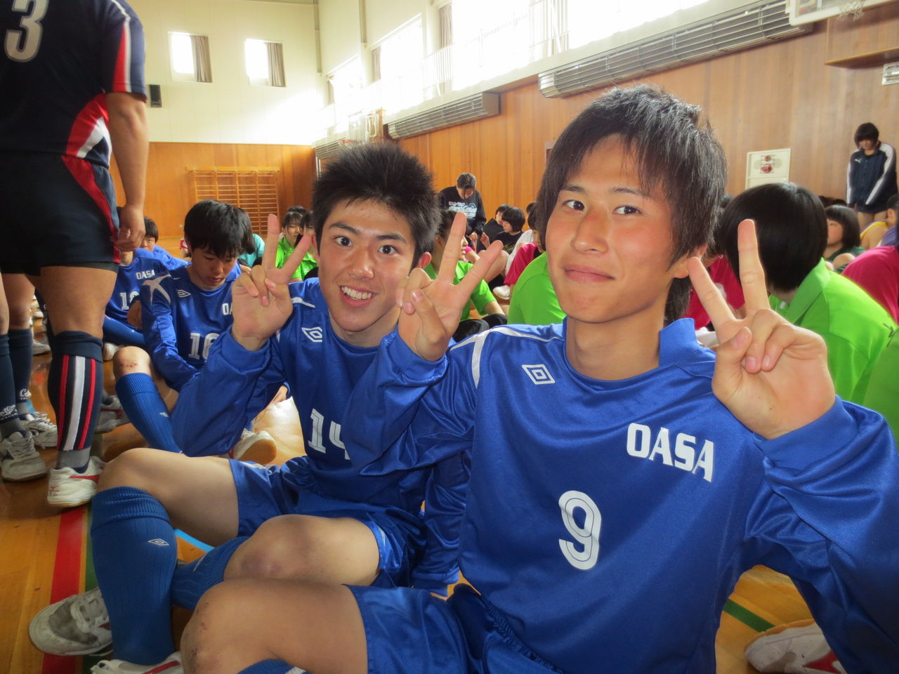 5月14日 火 高体連支部壮行会 北海道大麻高等学校ラグビー部 5月14日 火 高体連支部壮行会 北海道大麻高等学校ラグビー部
