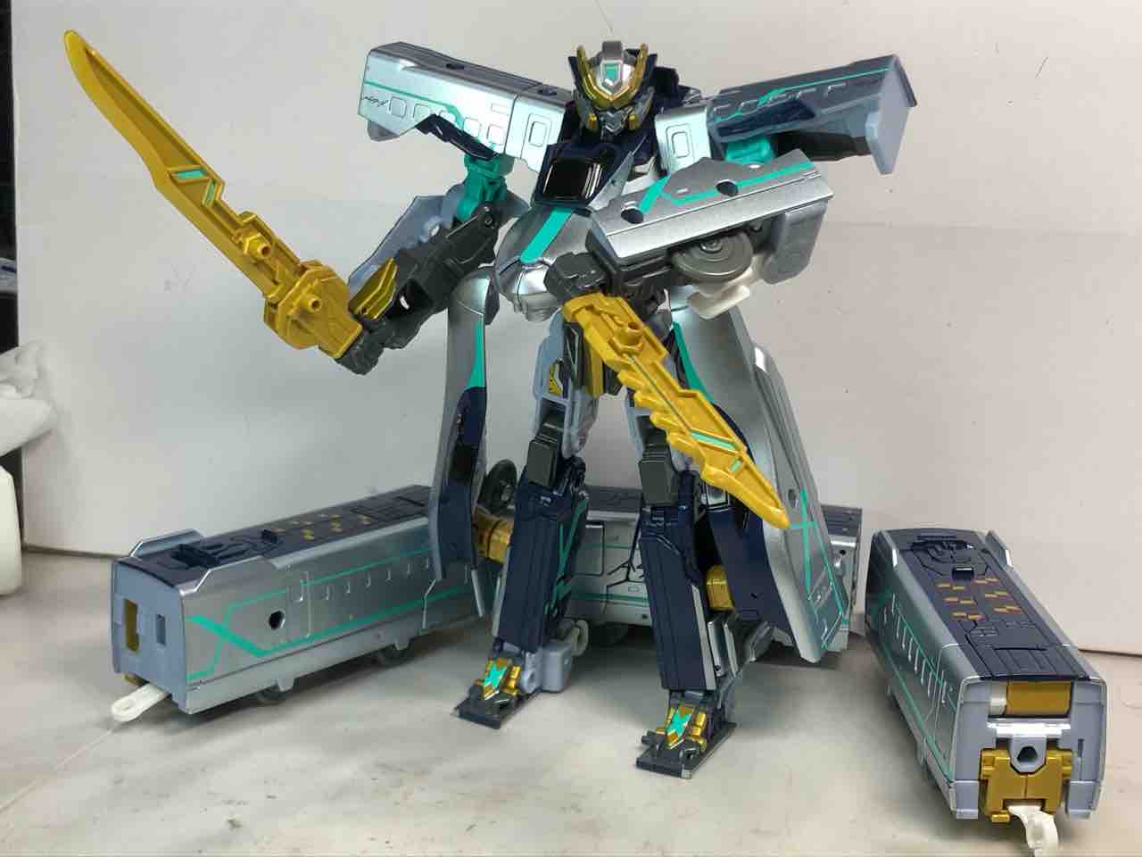 レビュー】DXS104 シンカリオンALFA-X : ガッツポーズで日が沈む