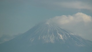 １月１５日０８時３１分　富士山頂付近