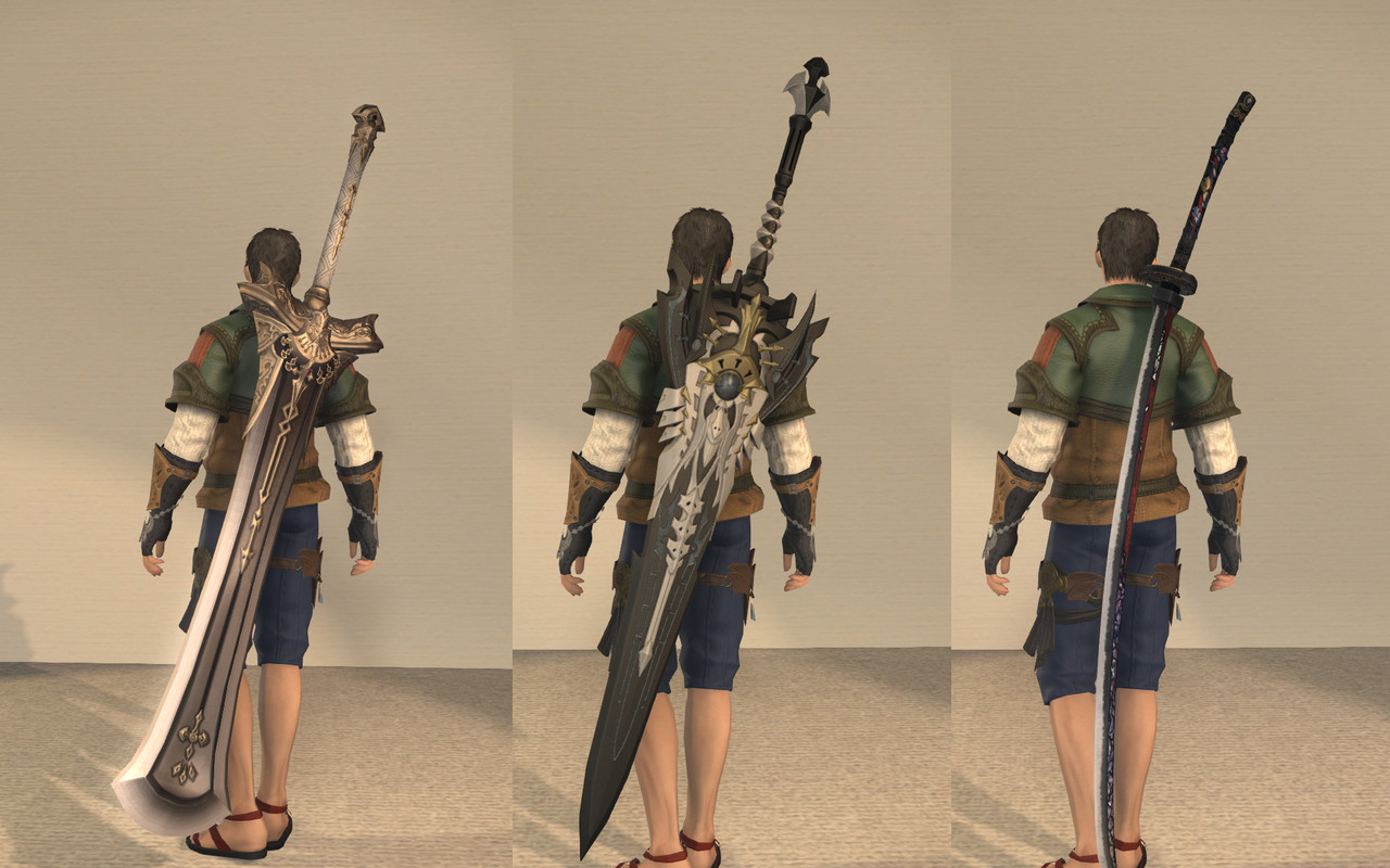 紅蓮編4 0 4 36までの両手剣紹介 Ff14と俺