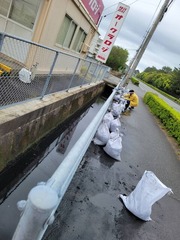 溝掃除③