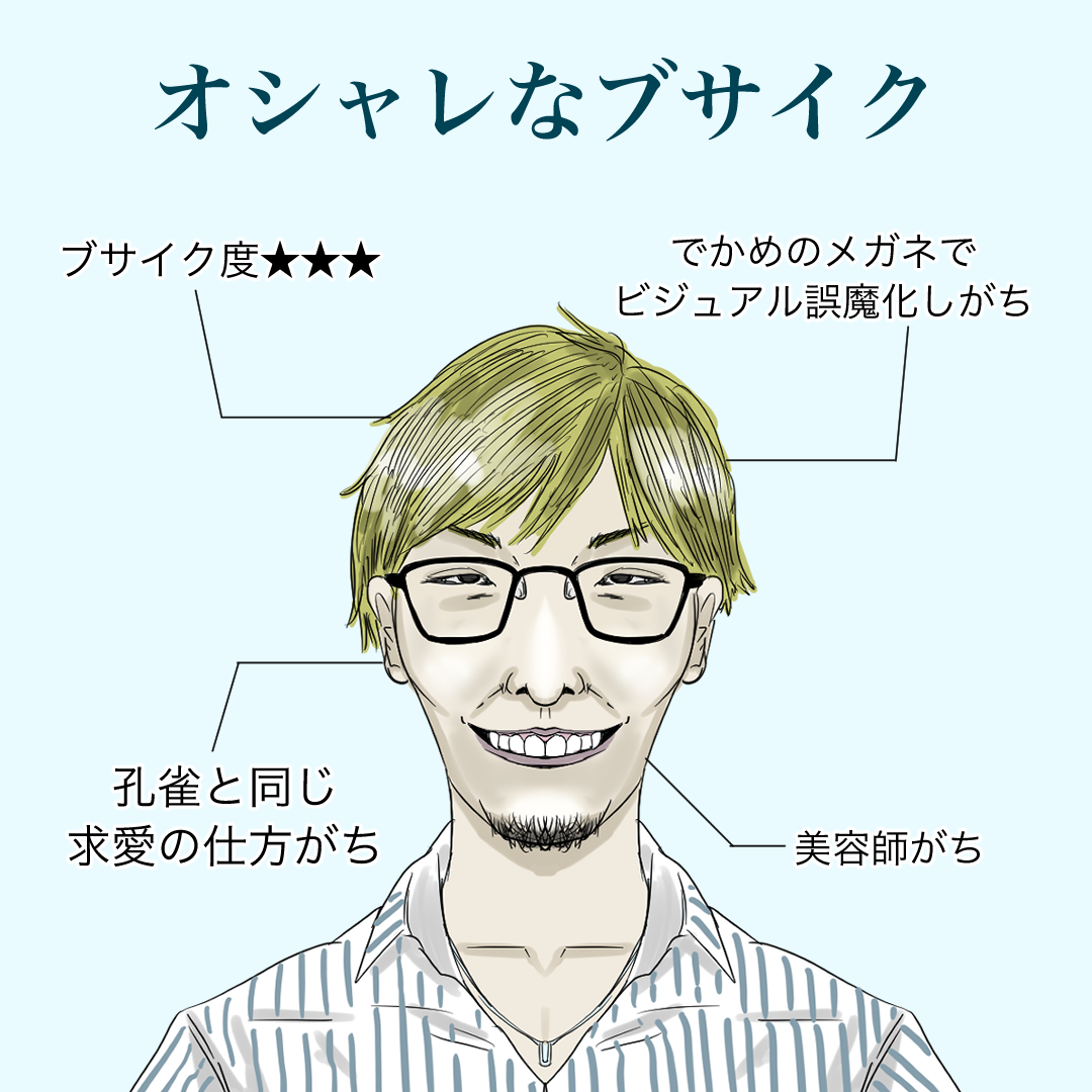 【偏見顔あるある】モテるブサイク編 : 大町四天王ブログ