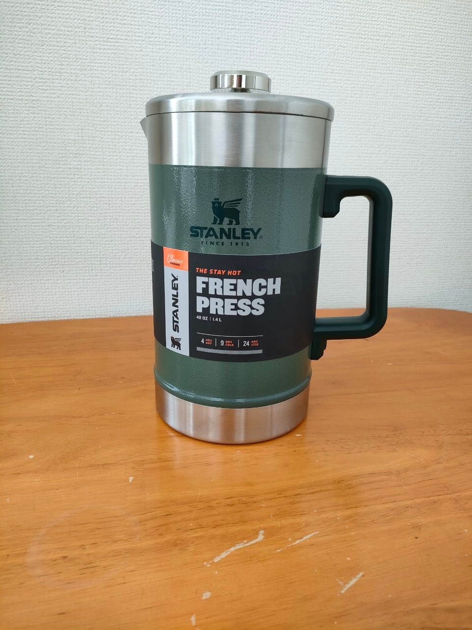 スタンレーのフレンチプレスを買いました : こんにゃくヘルメット日記