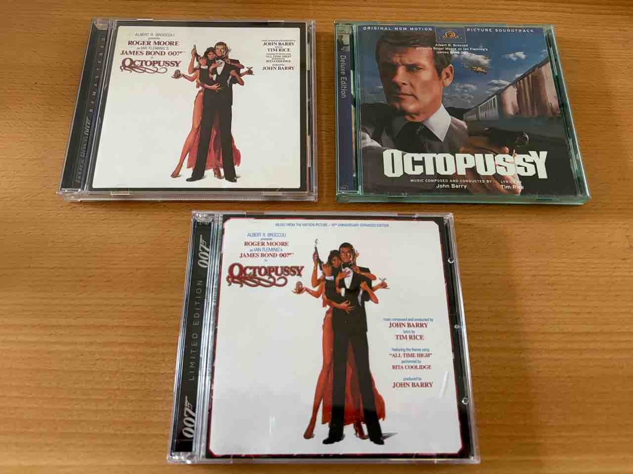 007シリーズ・サントラCDコレクション（オリジナル・限定・完全・ブート盤含む） : For James Bond 007 Lovers Only