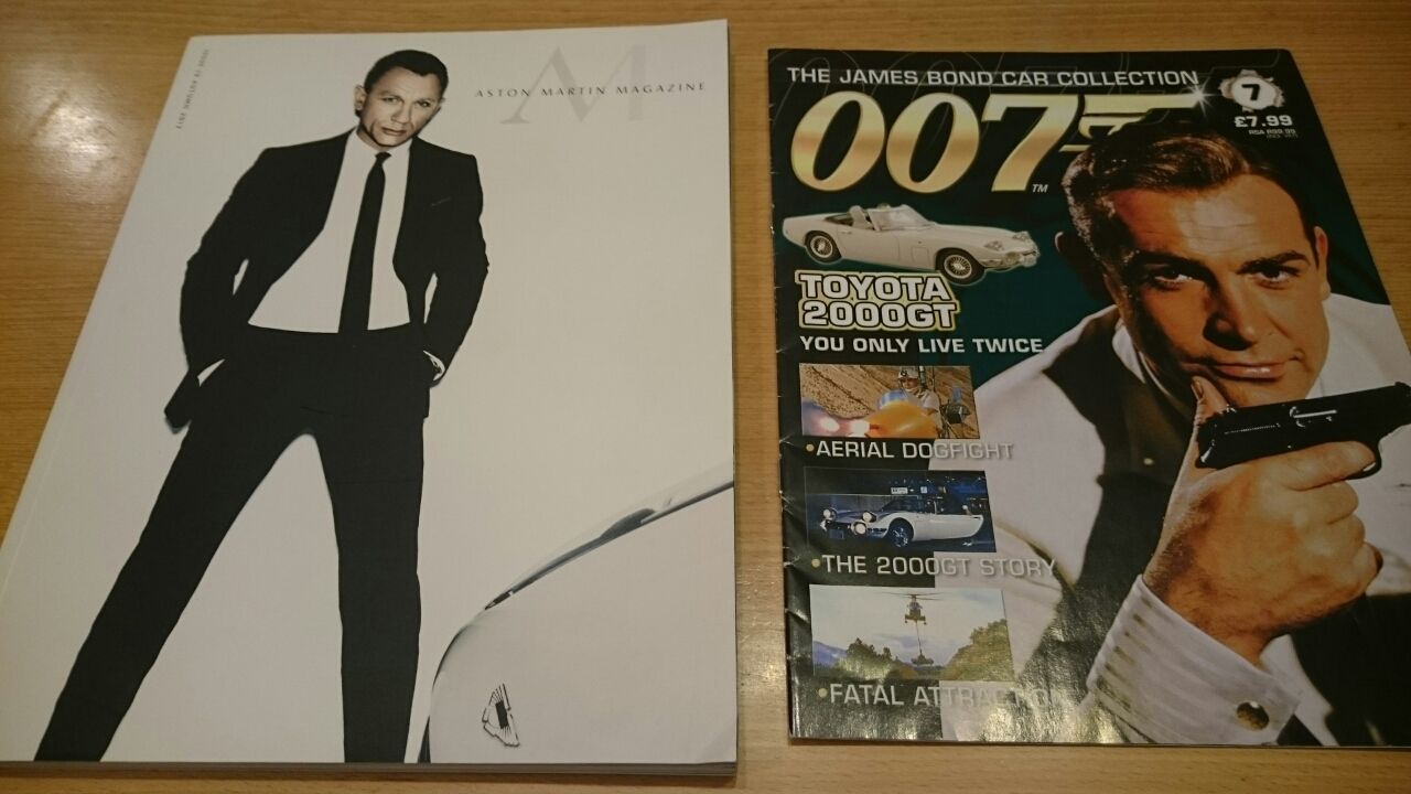 VG JAMES BOND 007 BASIC SET 日本語版 変色相応 着払発送
