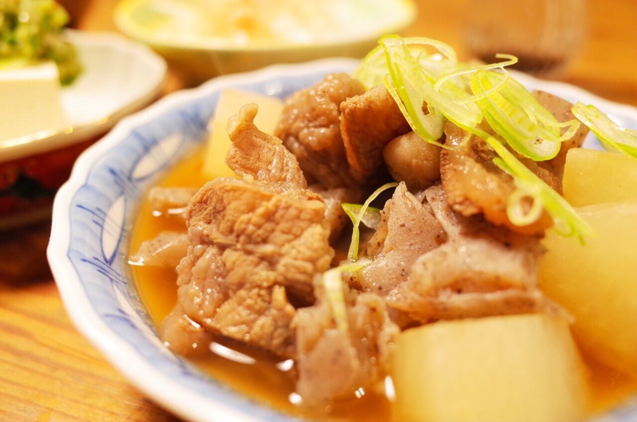 すじ煮込み 筋肉は冷凍保存 おやじ厨房に入る