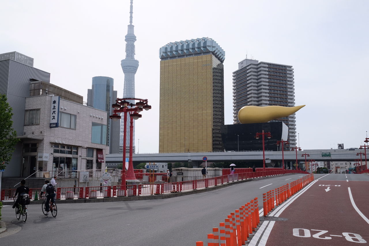 外人が自転車で東京を暴走
