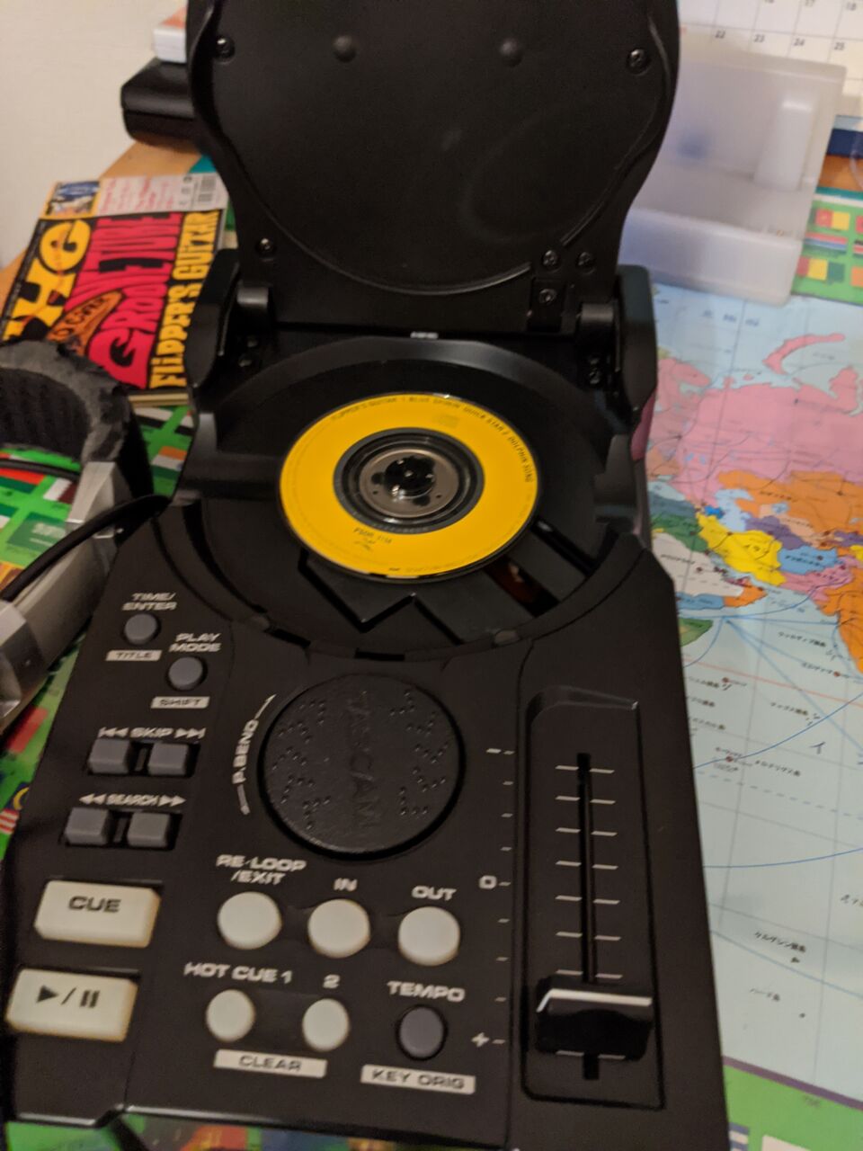 緊急企画】TASCAM CD-DJ1のピックアップを交換してみた : オオノ