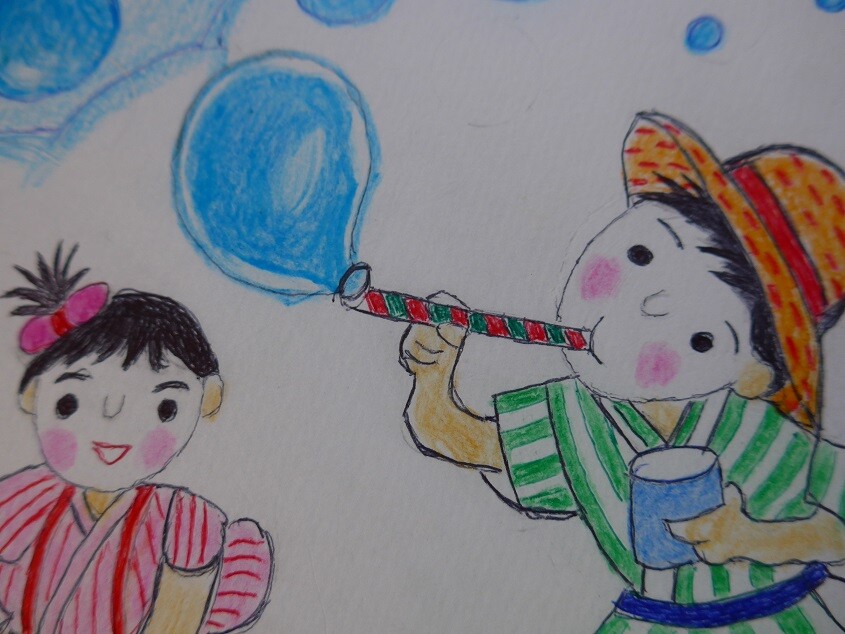 しげ爺の大洞blog ウメさんの絵