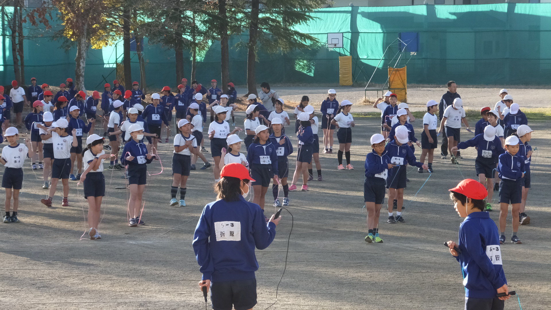 １１月３０日 金 朝の体育はリズム縄跳び 太田っ子ブログ