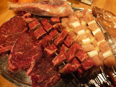 やまだ精肉店の焼肉セット