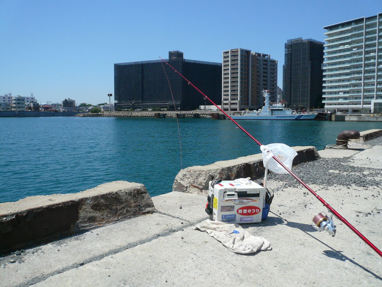 ｏｉｄｏｎ ｋｉｓｕ 明石港でピンギス釣り