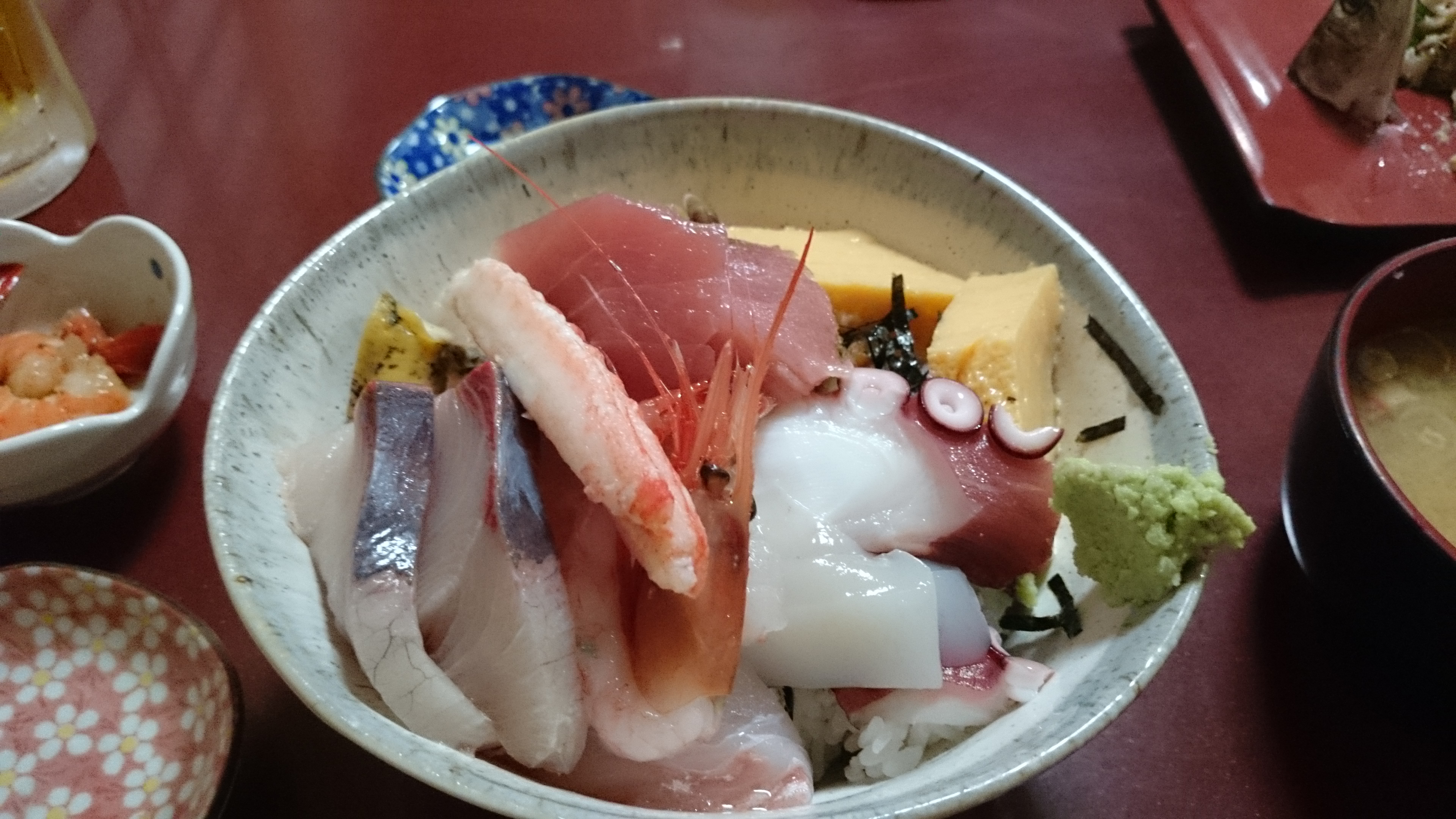 海鮮丼食べに銚子に行ってきた 帰りの向かい風はほんとやめて