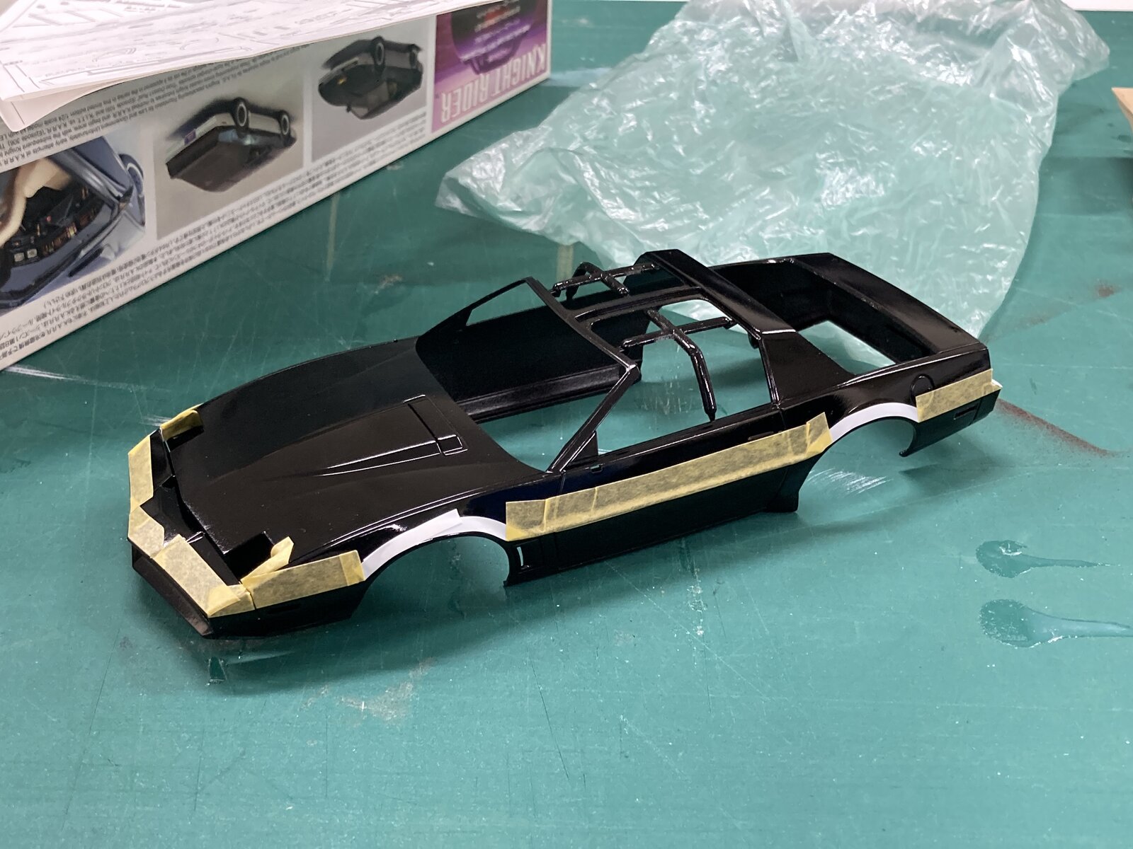 アオシマ 1/24 ナイトライダー K.A.R.R. 制作記＆完成品レビュー