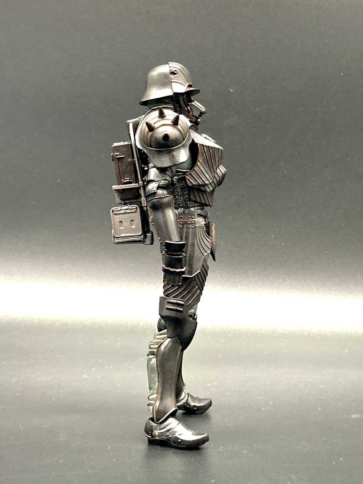 タケヤ式自在置物 プロテクトギア「34年式特殊増加装甲」黒Ver