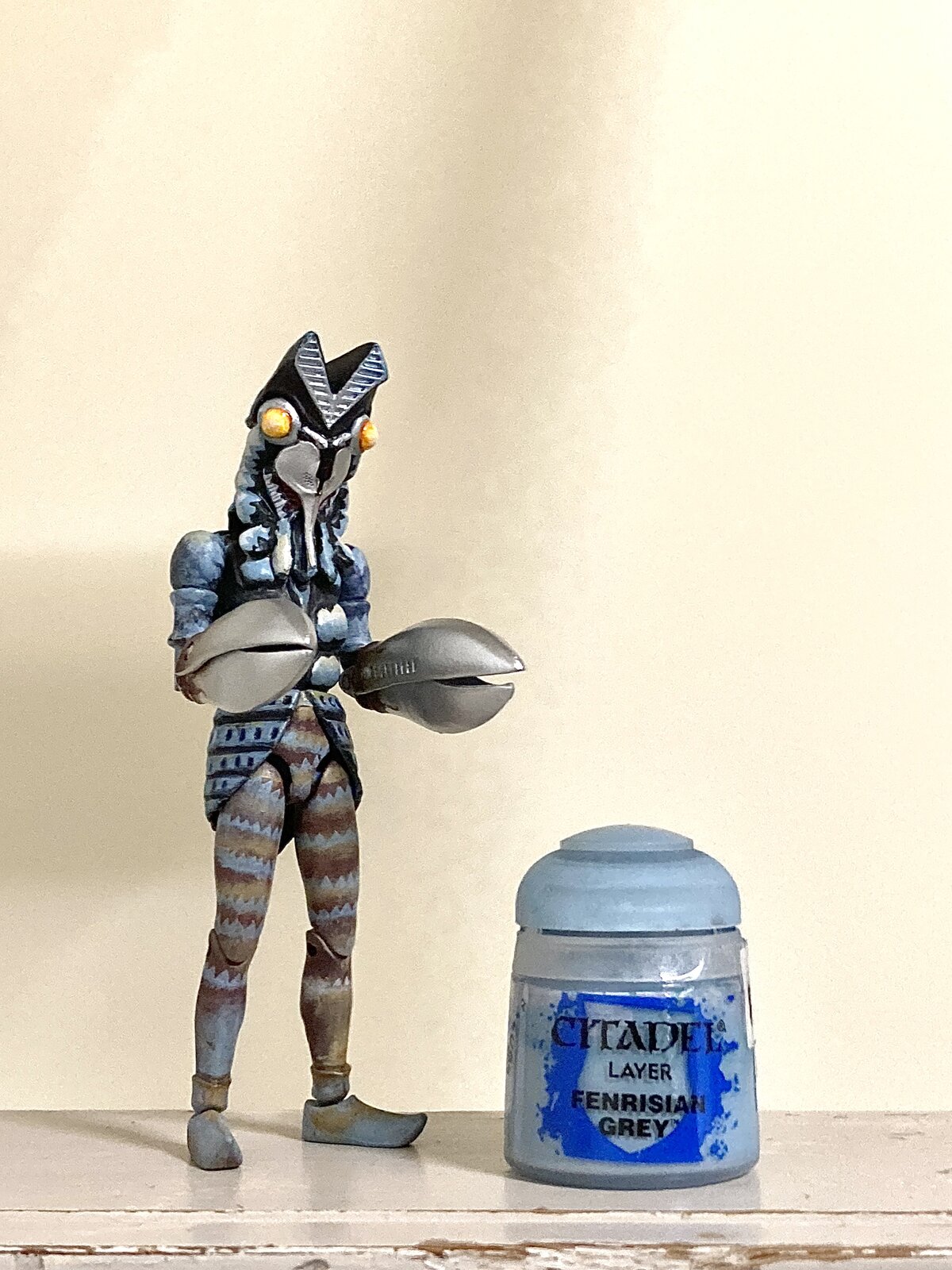 超動α ウルトラ怪獣 バルタン星人 改造・塗装 : おいれんすの作業机