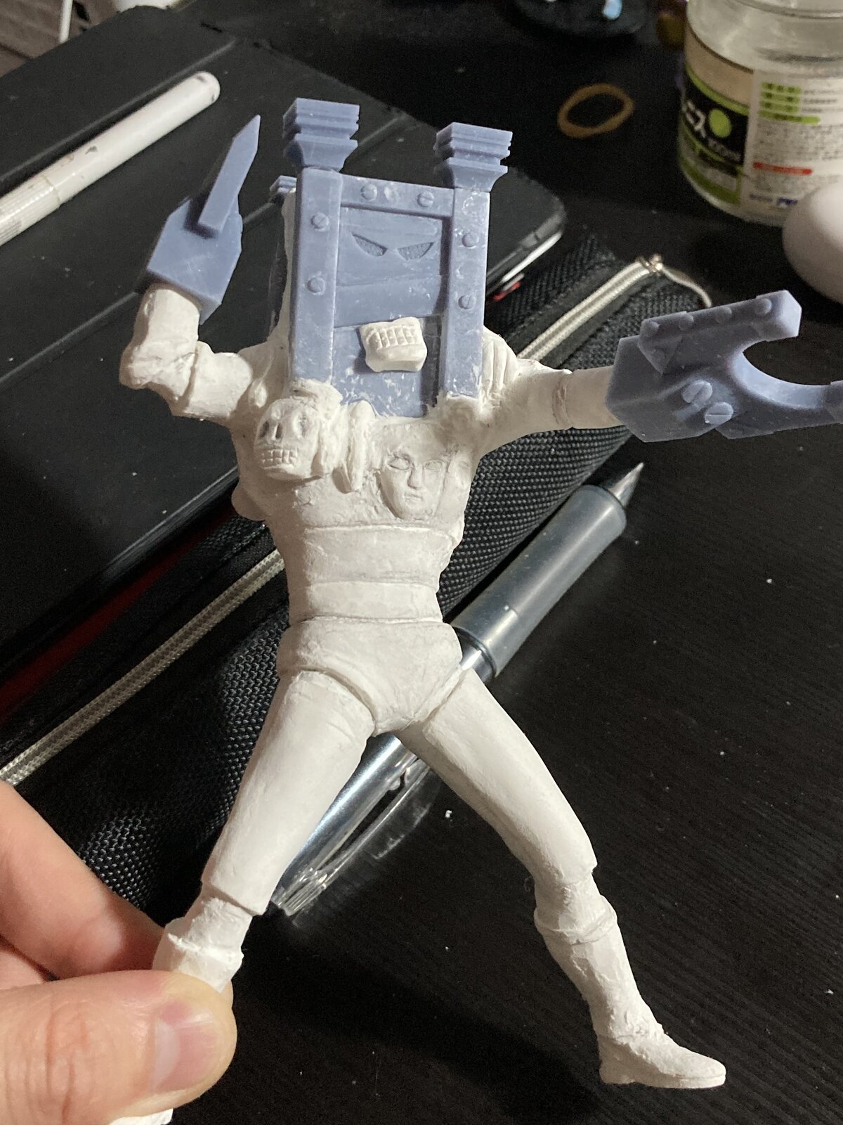ワンフェス2024夏・2025冬 販売品 1/12スケール ギロチンデスパー 制作