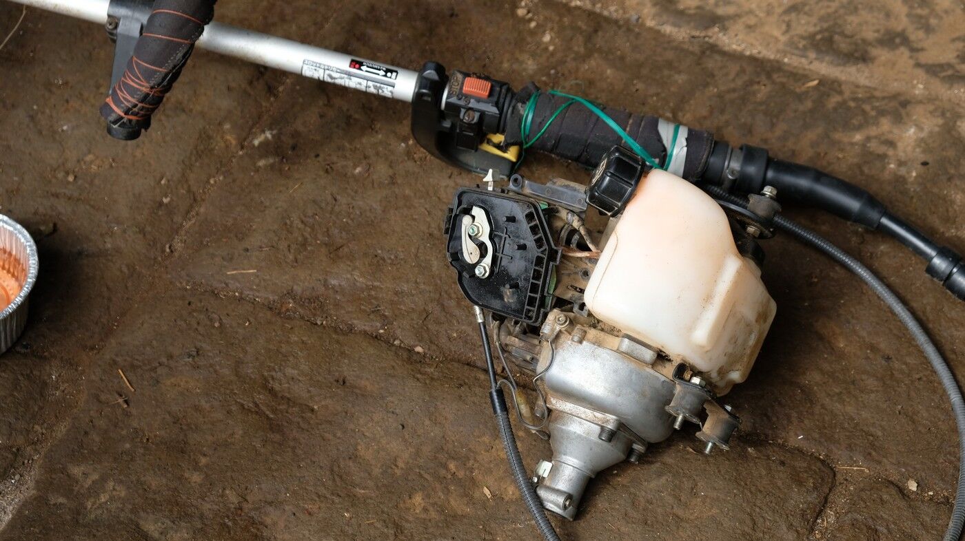 刈払い機修理 フキノトウ収穫 大分屋3の週末だけのブログ