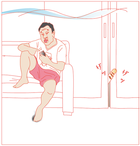 夏とネコとおじさん_2
