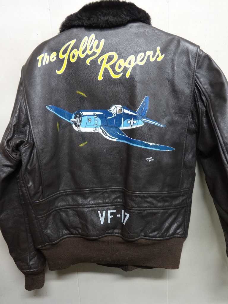 G-1フライトジャケット「ジョリー・ロジャース」 : OJIMA BASE