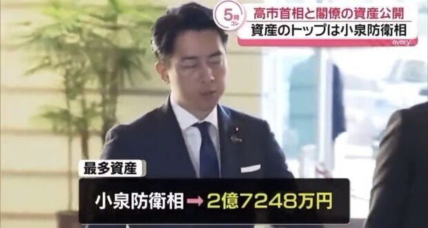 【画像】進次郎金持ちでワロタｗｗｗｗｗｗｗｗｗｗｗｗｗｗｗｗｗｗｗｗｗｗ