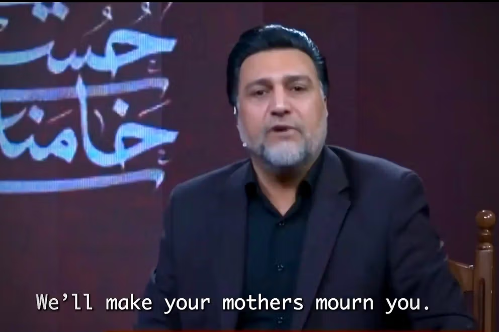 【速報】イラン国営テレビ「海外逃亡者に告ぐ、情勢が落ち着いたら貴様らの身内は死刑だ」