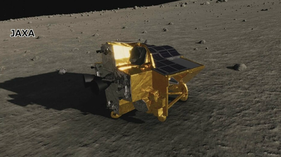 【最新情報】月面探査機、月面データ送信完了「奇跡的に太陽電池が西を向いている為、復旧の可能性かある」復旧を考え残量12%で電源落とす