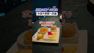 【抗議】鹿への暴力を中国大使館に対して抗議したへずま