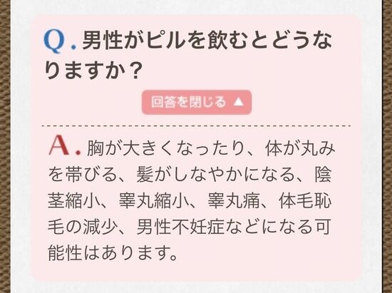 【画像】男がピルを飲むとんでもない事になる模様ｗｗｗｗｗｗｗｗｗｗｗ