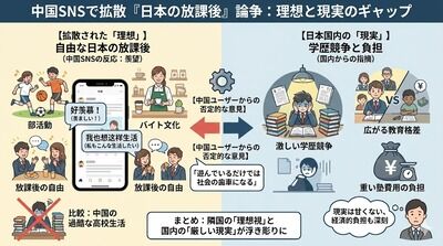 【速報】中国ネットがポロリ「日本の子どもが幸せすぎてうらやましい」に反論殺到「遊んでいることが幸せに映るのか！」「無学無能でいることがそんなに幸せなのか？」