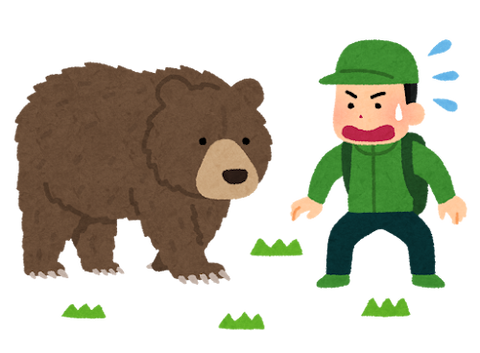 ヒグマに連れ去られた時に助かる方法