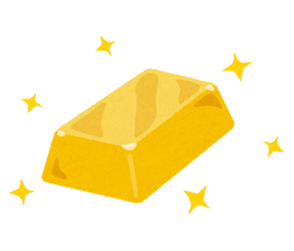 【超悲報】投資用に買った純金、錆びる