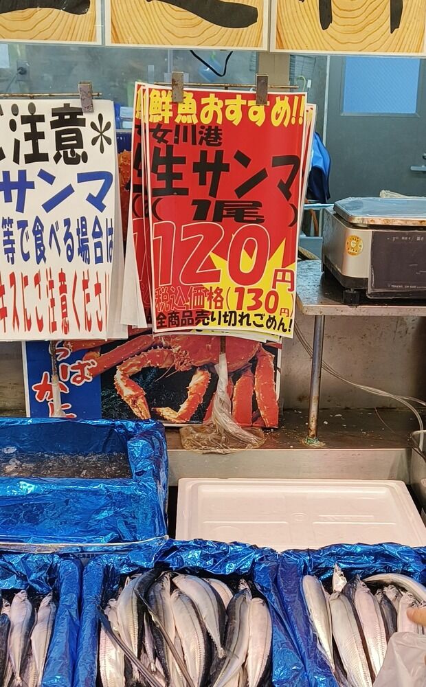 【画像】スーパーに買い物行ったらサンマ安すぎてワロタ