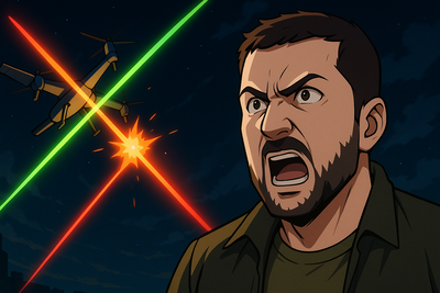 【悲報】ウクライナ、モスクワに攻撃開始も鉄壁すぎる迎撃システムでドローンが近づけず