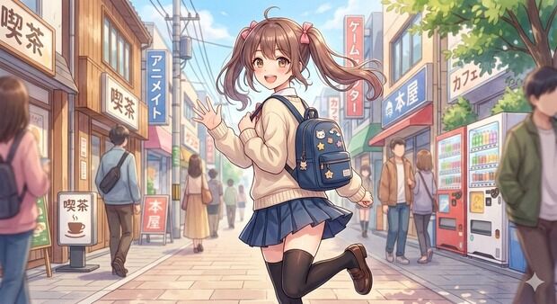 Geminiに女の子の画像を生成してもらった