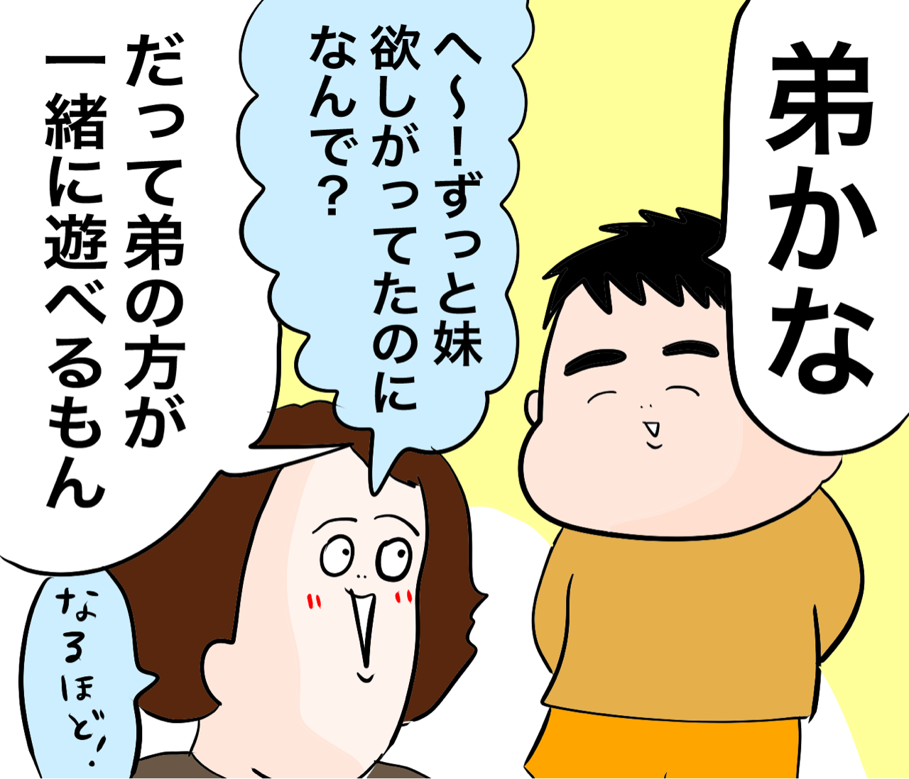 弟か妹どっちがいい だいごろうの1日 Powered By ライブドアブログ