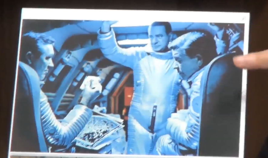2001年宇宙の旅 」アメリカ初公開前 マスコミ対象試写会 配布