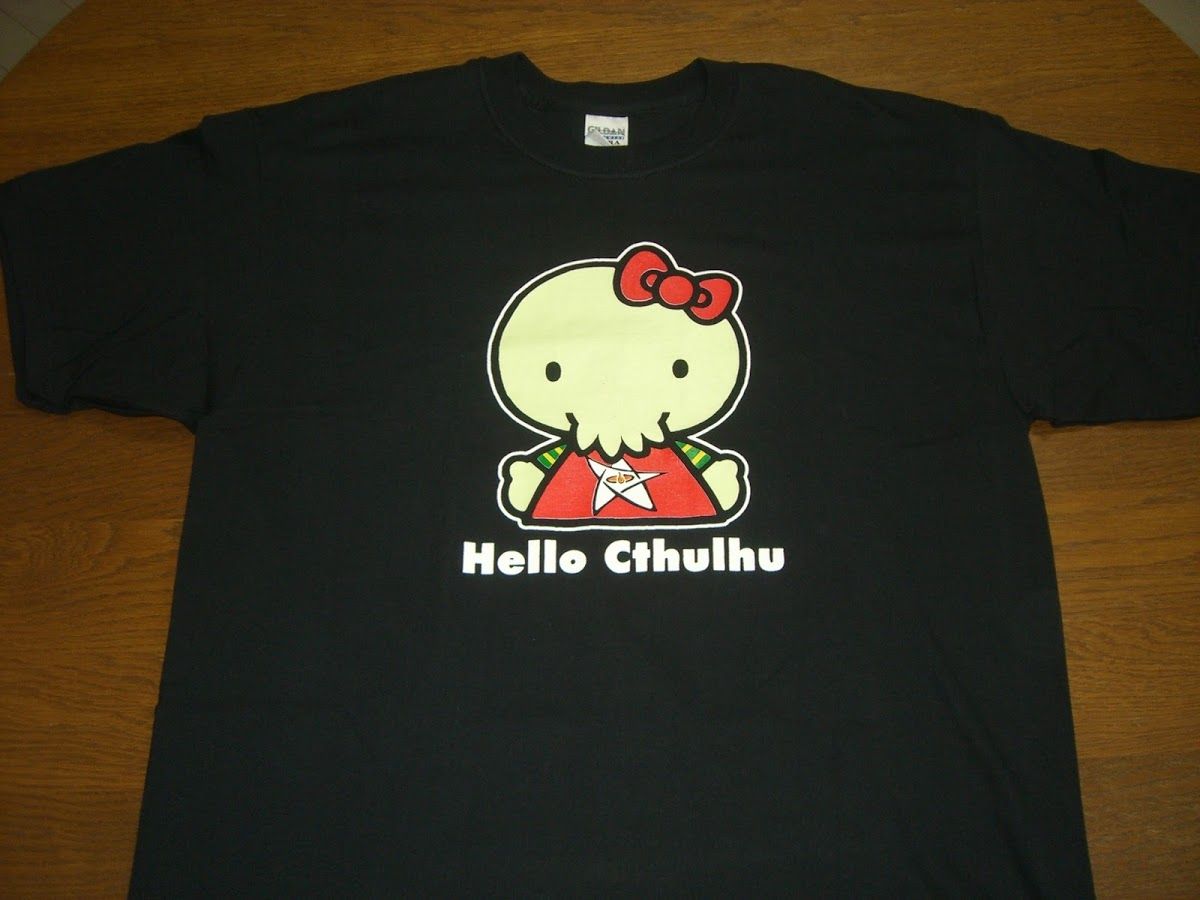 捨てt クトゥルフとサンリオキャラの勝手なタイアップtシャツが人生を決めた話 岡田斗司夫公式ブログ 捨てt クトゥルフとサンリオキャラの勝手なタイアップtシャツが人生を決めた話 岡田斗司夫公式ブログ