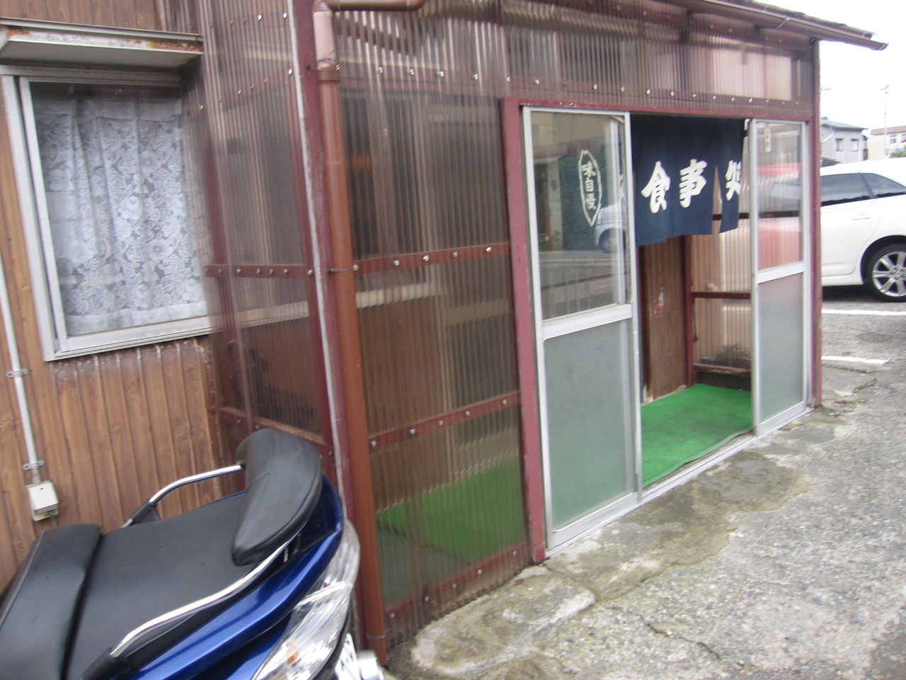 めしツーリング 北野食堂 石川県白山市 ビッグスクーターで生活が変わる