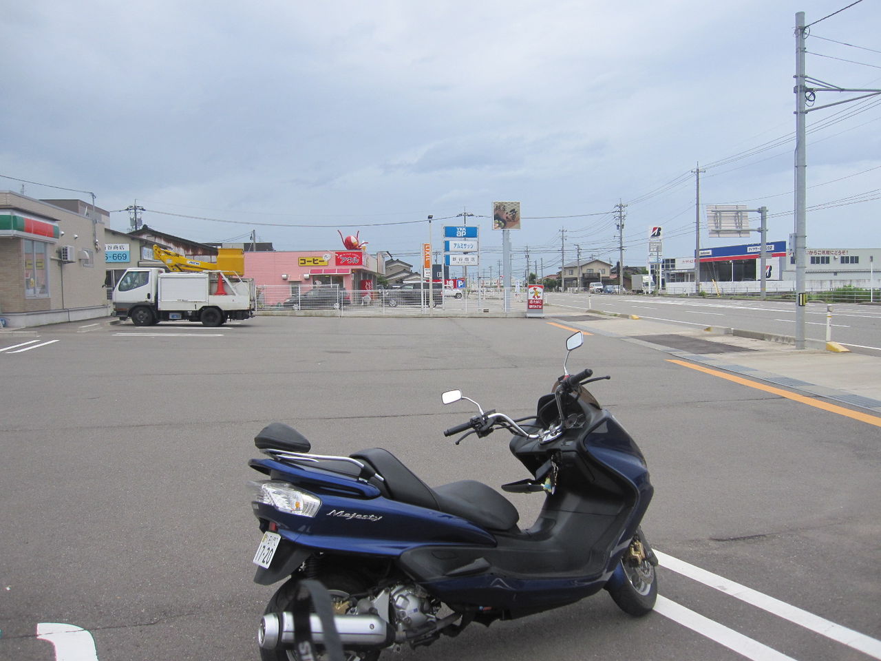めしツーリング 北野食堂 石川県白山市 ビッグスクーターで生活が変わる