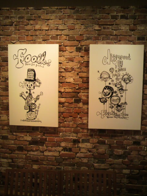 【値下げ】安斎肇 サイン？作品？ 安斎肇個展2010 「大阪のフーレンズ展」 digmeou t ART&DINER