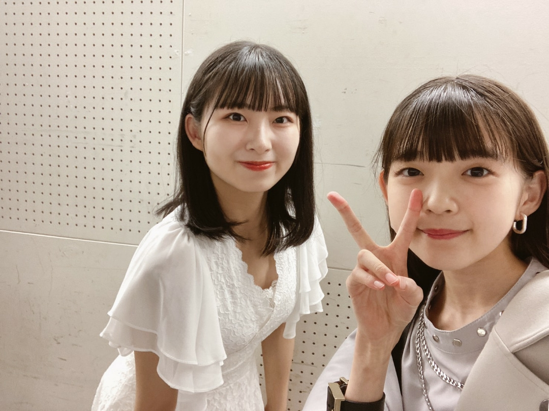 松本わかな 有澤一華ちゃんとは最終オーデの時一緒でした 最終審査が終わった後 安心して待合室でハロ曲を二人で一緒に歌ってました ウルフニュース ハロプロまとめ