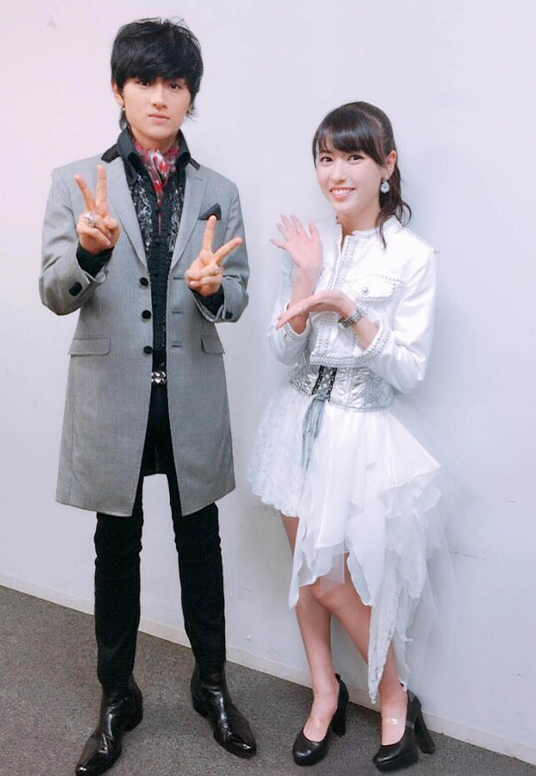 画像 矢島舞美と中島卓偉が並んだ結果wwwwww ウルフニュース ハロプロまとめ 画像 矢島舞美と中島卓偉が並んだ結果wwwwww ウルフニュース ハロプロまとめ