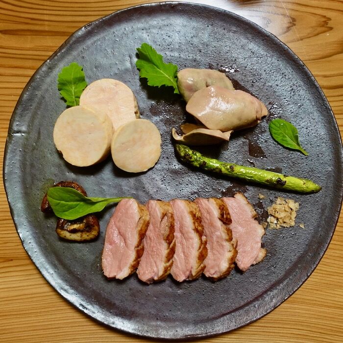 さぷら伊豆 渋谷の平日 伊豆の休日 自宅めし 低温調理3品 あん肝 鶏白レバー 鴨肉
