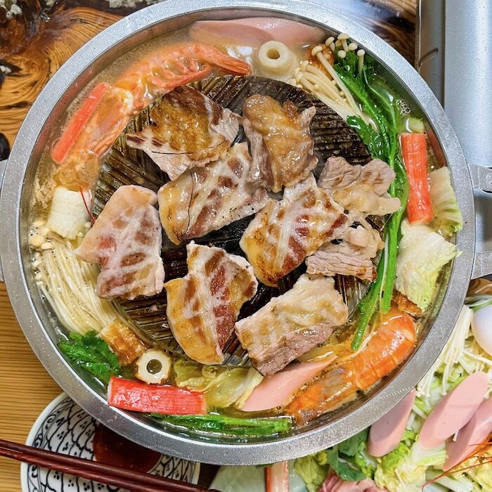 自宅めし ムーガタ鍋 : さぷら伊豆！渋谷の平日・伊豆の休日