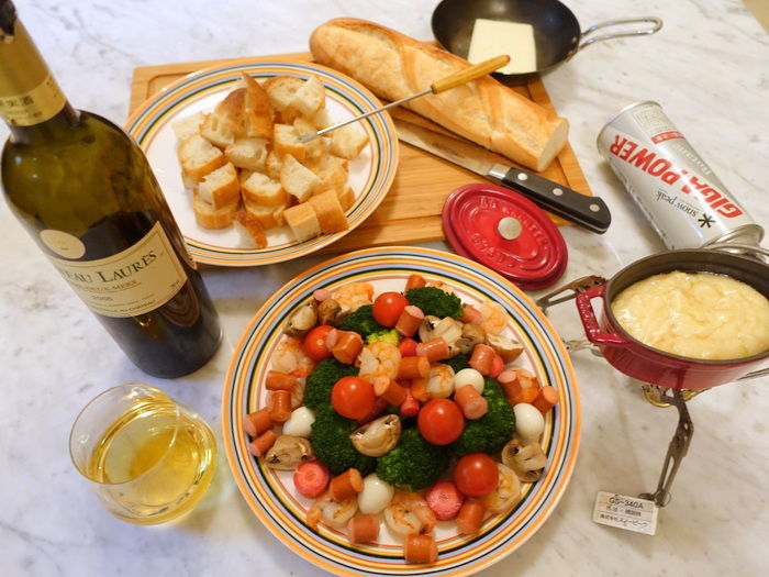 さぷら伊豆 渋谷の平日 伊豆の休日 自宅めし チーズフォンデュ