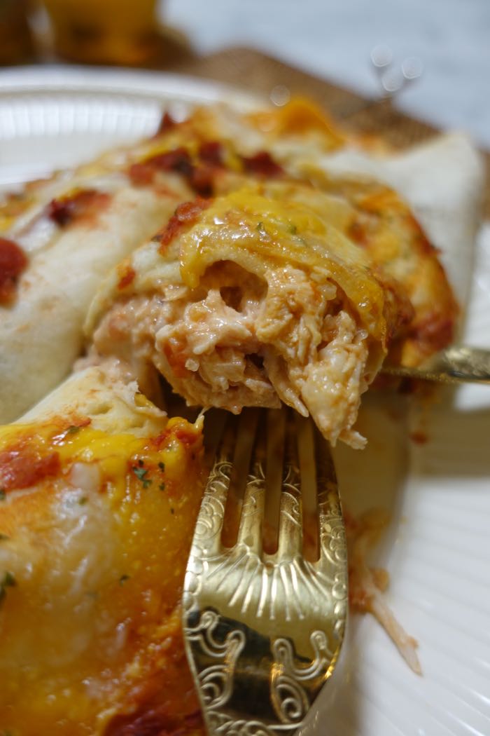 チキンエンチラーダパフのレシピ