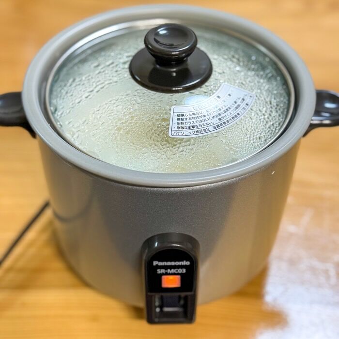 自宅めし パナソニック SR-MC03-S : さぷら伊豆！渋谷の平日・伊豆の休日